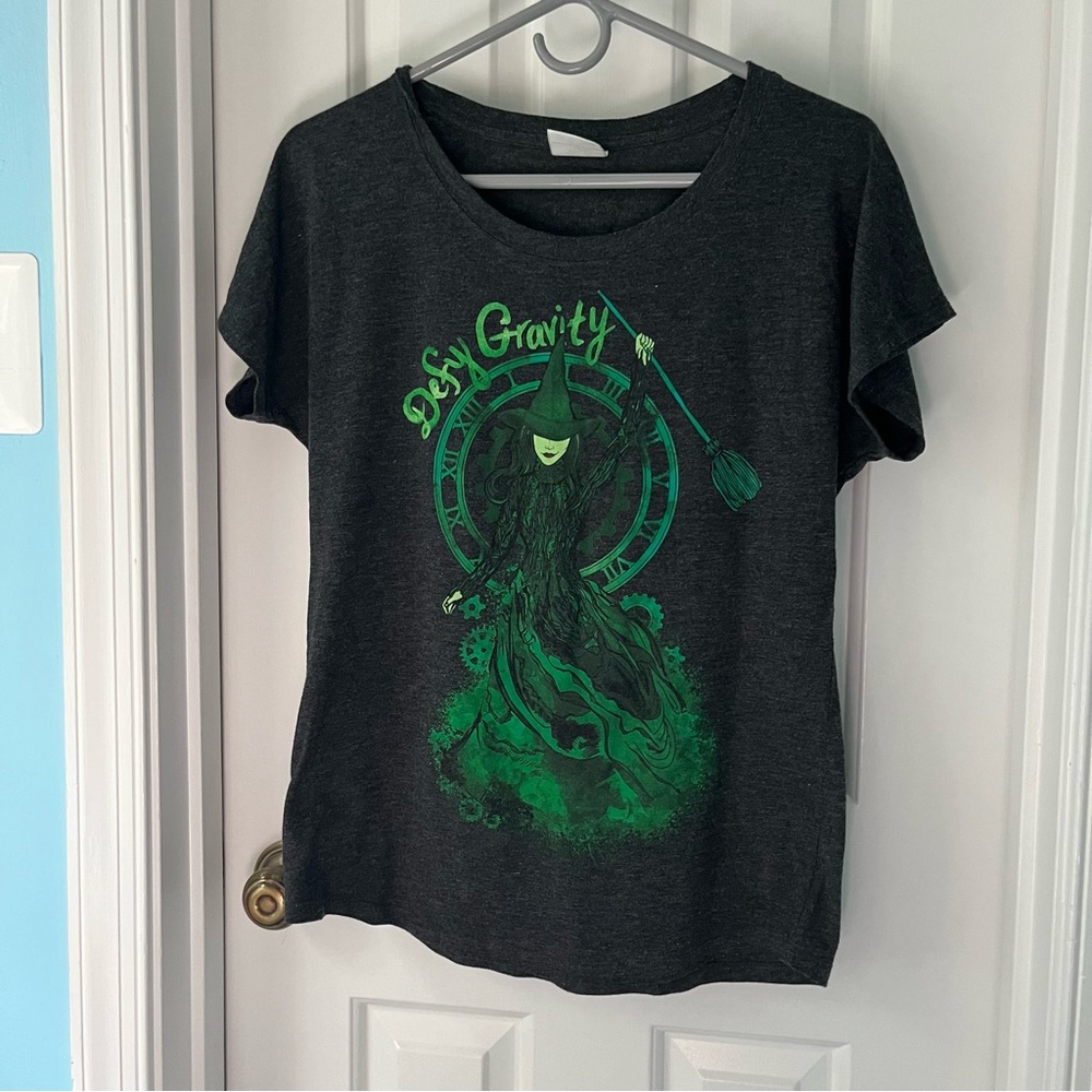 Official Wicked the Musical Defy Gravity Relaxed T shirt